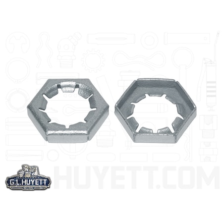 A Raymond Tinnerman Palnut 1/4 Scr Sz #4-40 1 Notch ZE15.3 EFLNH-RM440000-213/B